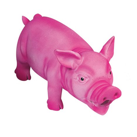 H Leksak grisen piggy rosa latex 22cm