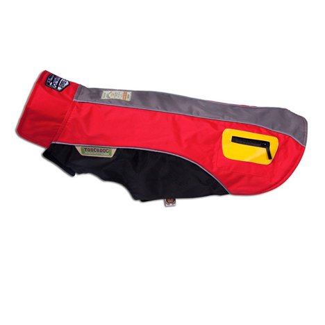 H Täcke Touchdog outdoor 56x78cm röd m förvaringsficka