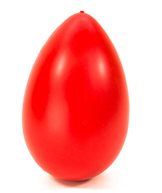 H Leksak äggboll tpr18cm röd