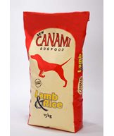 H Foder Canami Lamb & Rice röd 15kg