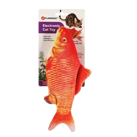 K Leksak spratlande guldfisk 30 x 14cm
